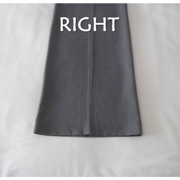 New York & Company® Unlined Stretch Sraight Wide Leg Dress Pants Size 10 Tall - Picture 13 of 14